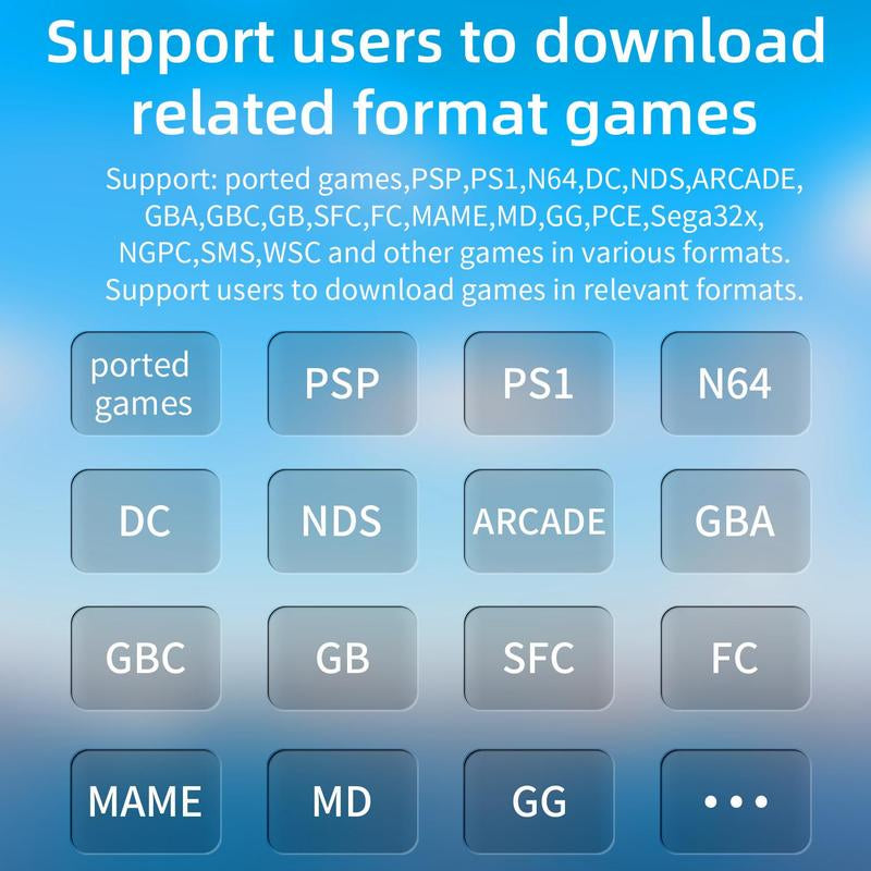 Flip Handheld  3.5 inch Gaming Console